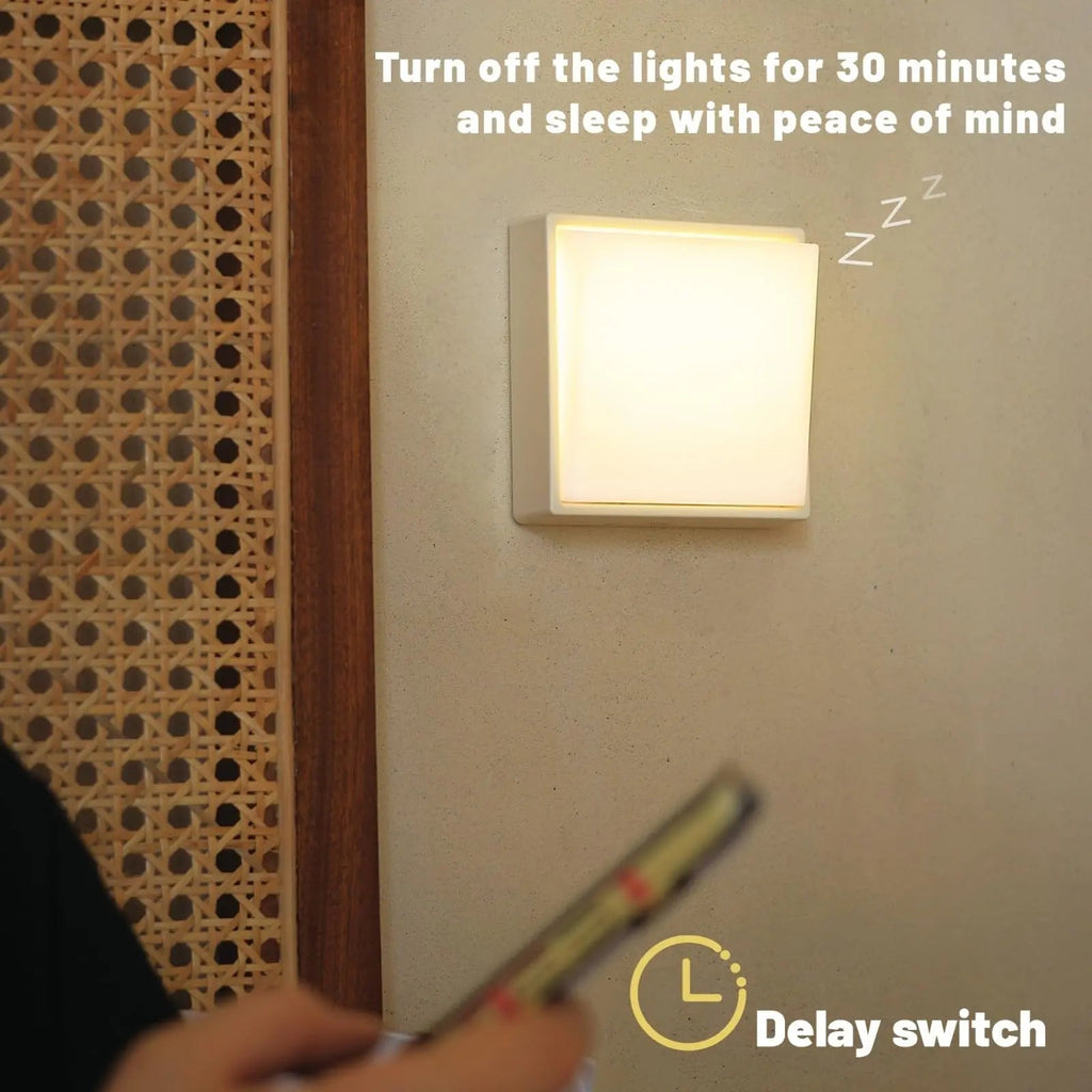 Luce notturna dimmerabile senza fili – Ricaricabile con timer e attacco magnetico