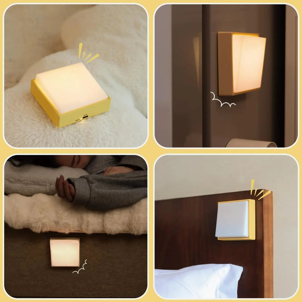 Luce notturna dimmerabile senza fili – Ricaricabile con timer e attacco magnetico