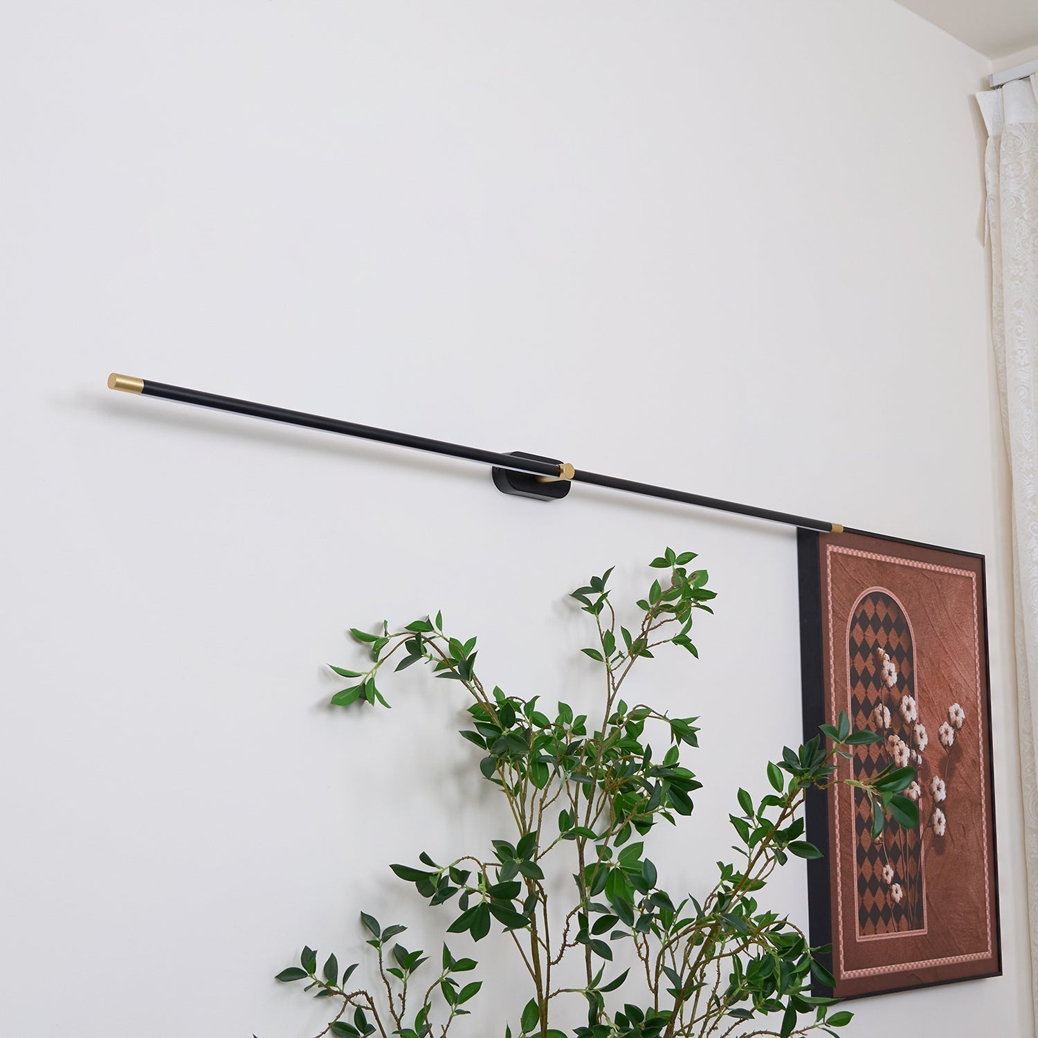 Lampada da Parete Lineare Moderna Design Slim Minimalista