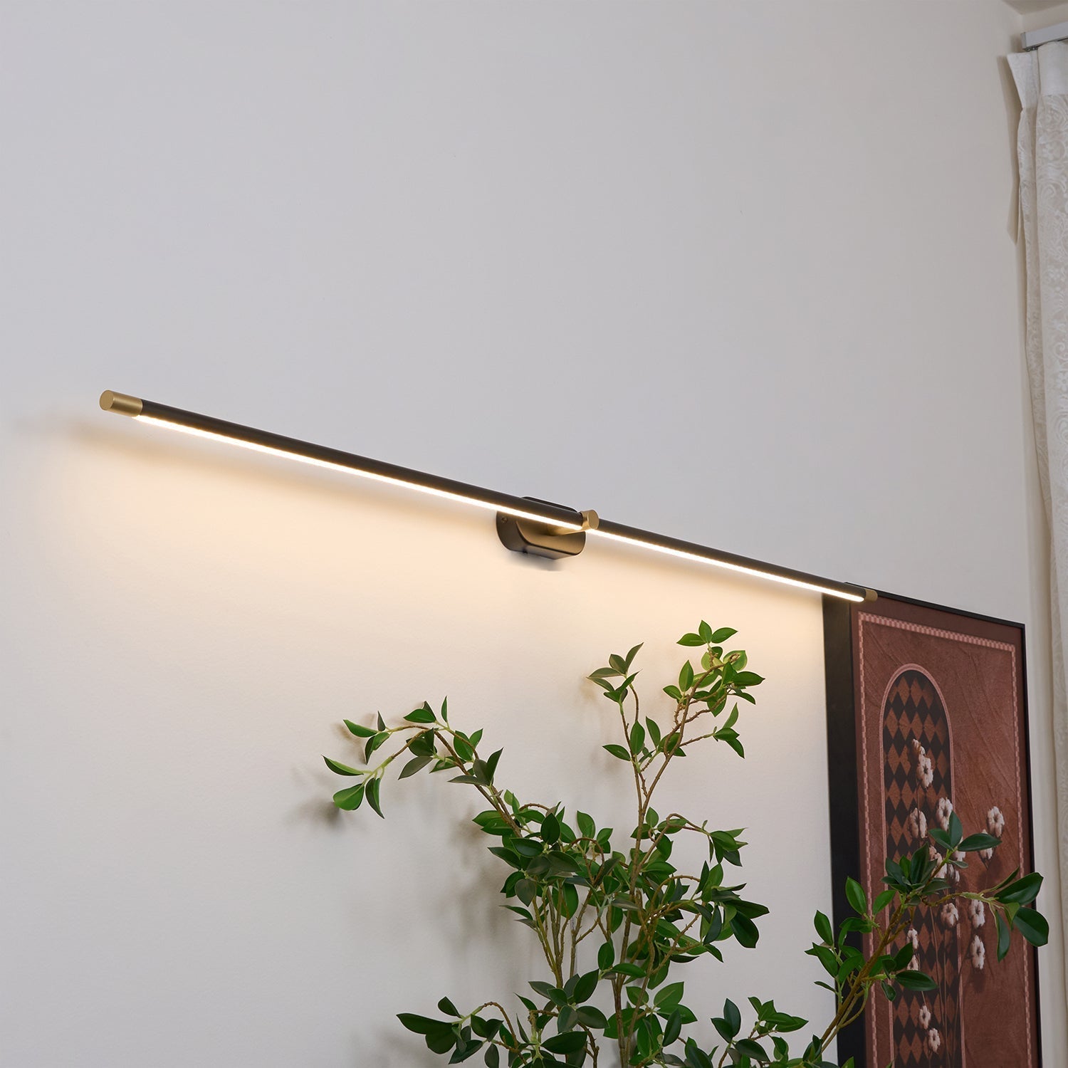 Lampada da Parete Lineare Moderna Design Slim Minimalista