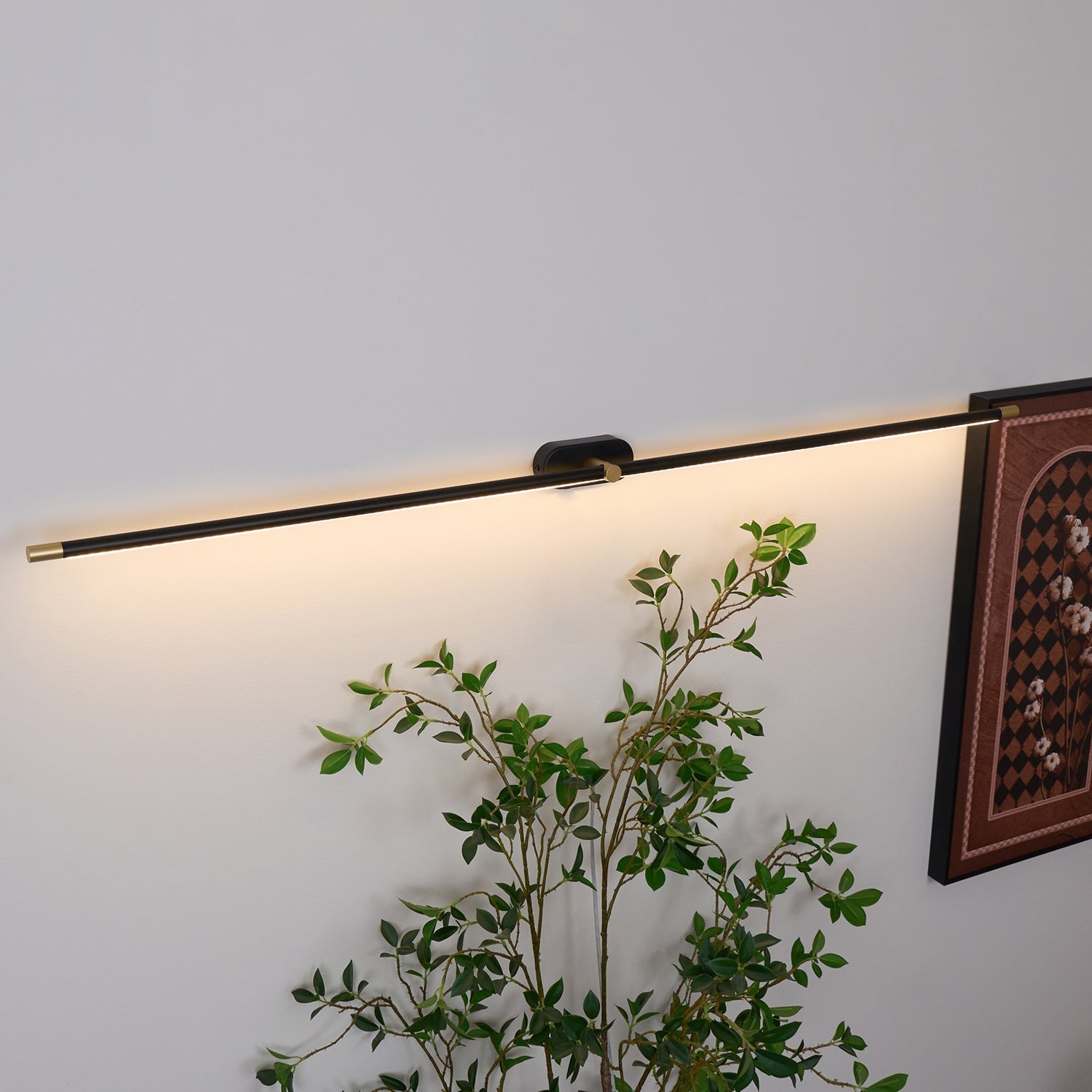 Lampada da Parete Lineare Moderna Design Slim Minimalista