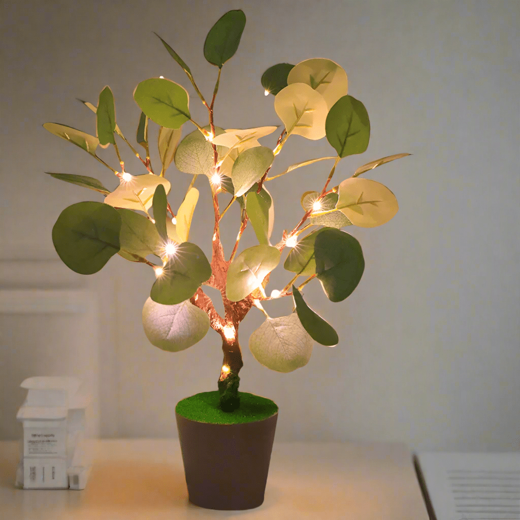 LumiTwig – Lampada a LED ispirata al Natale con luce calda e connessione USB