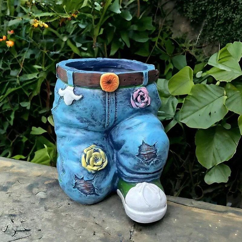 Vaso Creativo | Design Jeans | Resistente alle intemperie | Potpants