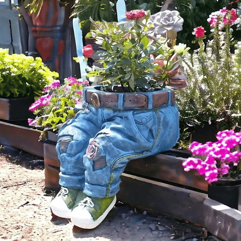 Vaso Creativo | Design Jeans | Resistente alle intemperie | Potpants