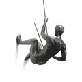 ClimbArt Scultura da Parete Set – Motiv di Uomo che Scala in Resina