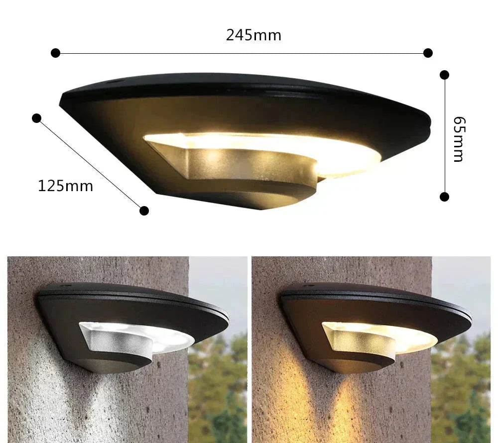 Lampada da parete esterna a LED | Resistente alle intemperie | Risparmio energetico | LumEdge