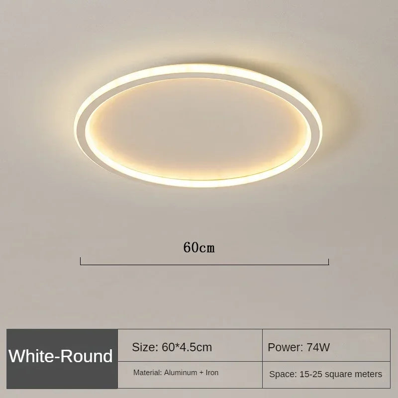 Lampada da soffitto rotonda scandinava - NordicGlow