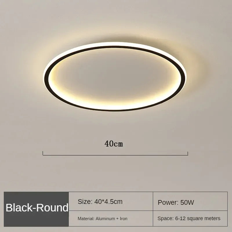 Lampada da soffitto rotonda scandinava - NordicGlow