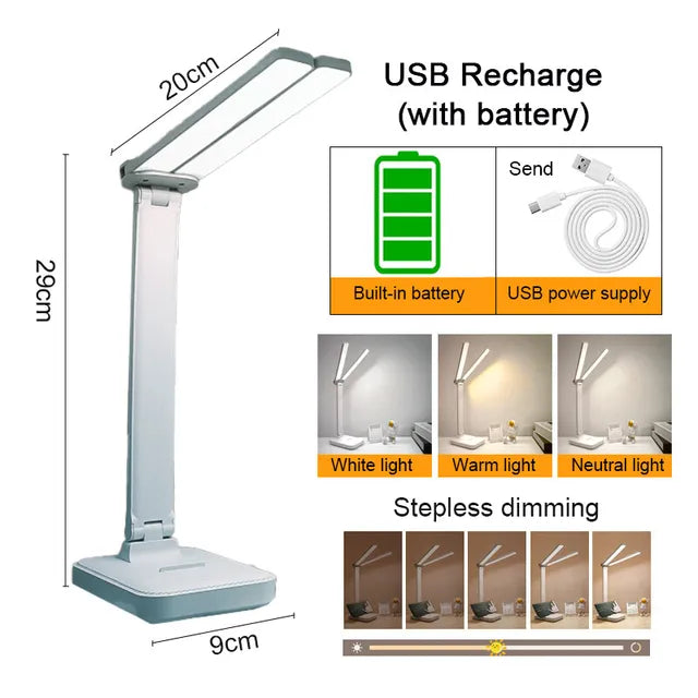 Lampada da scrivania LED dimmerabile