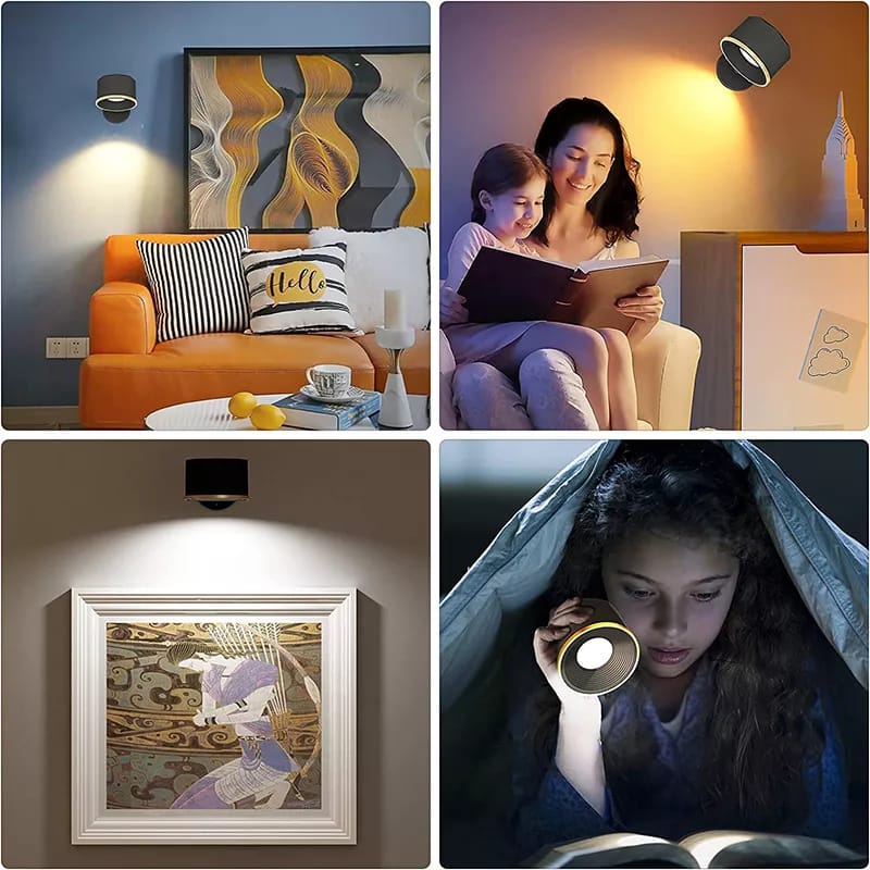 Lampada LED | Installazione senza fili senza forare | Reina