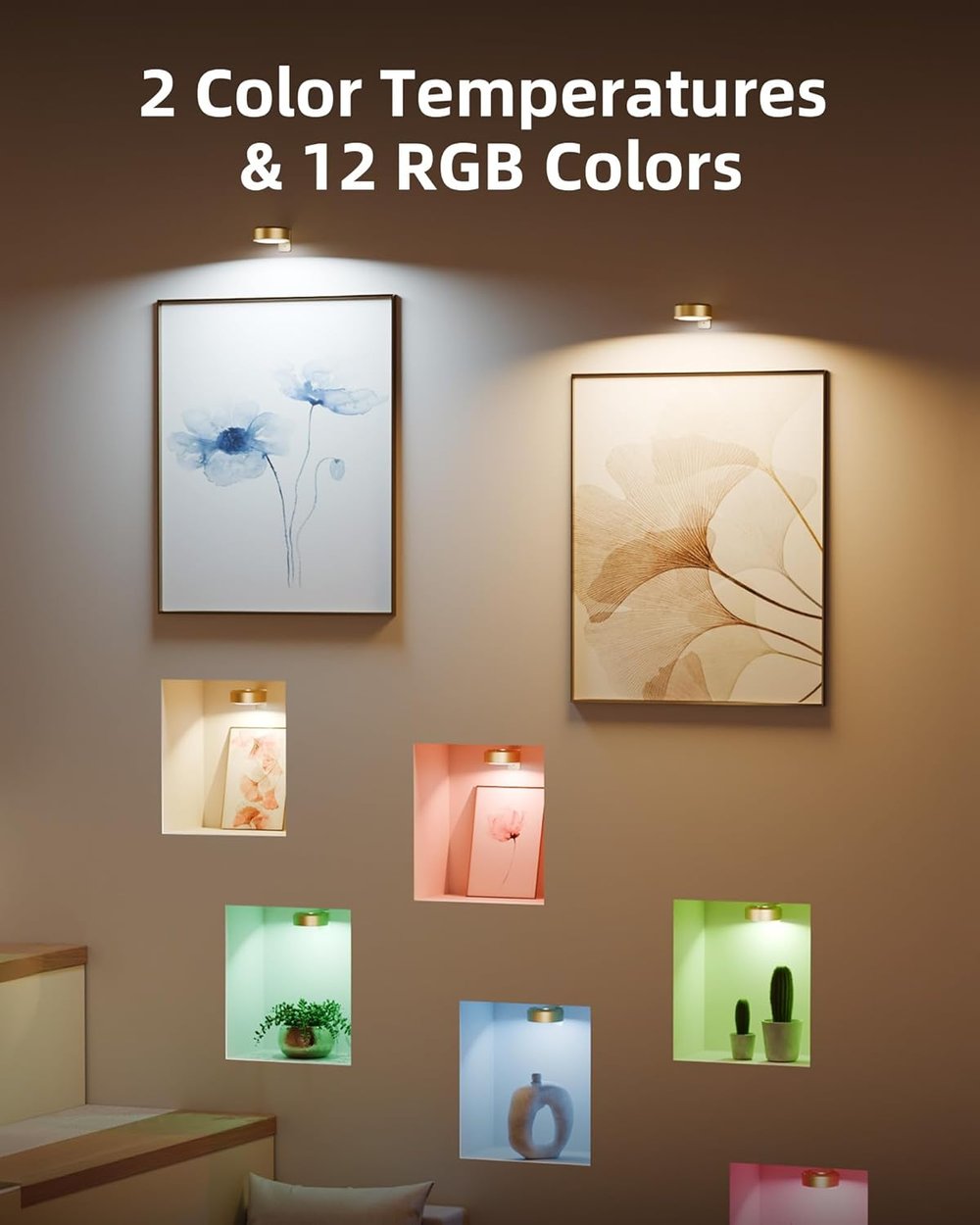 Lampada LED | Montaggio magnetico | Dimmerabile | ArtGlow