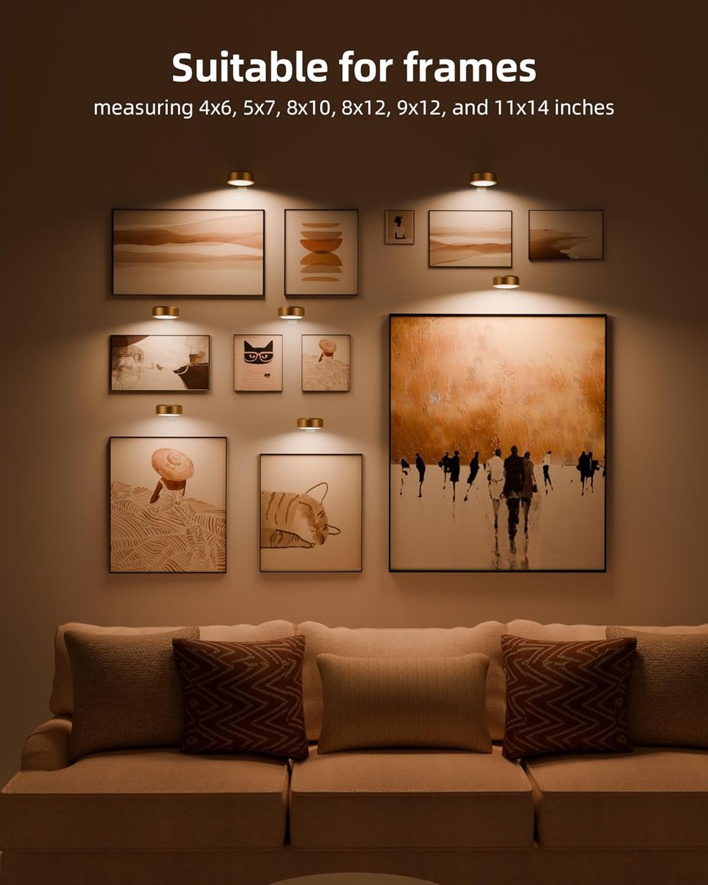 Lampada LED | Montaggio magnetico | Dimmerabile | ArtGlow