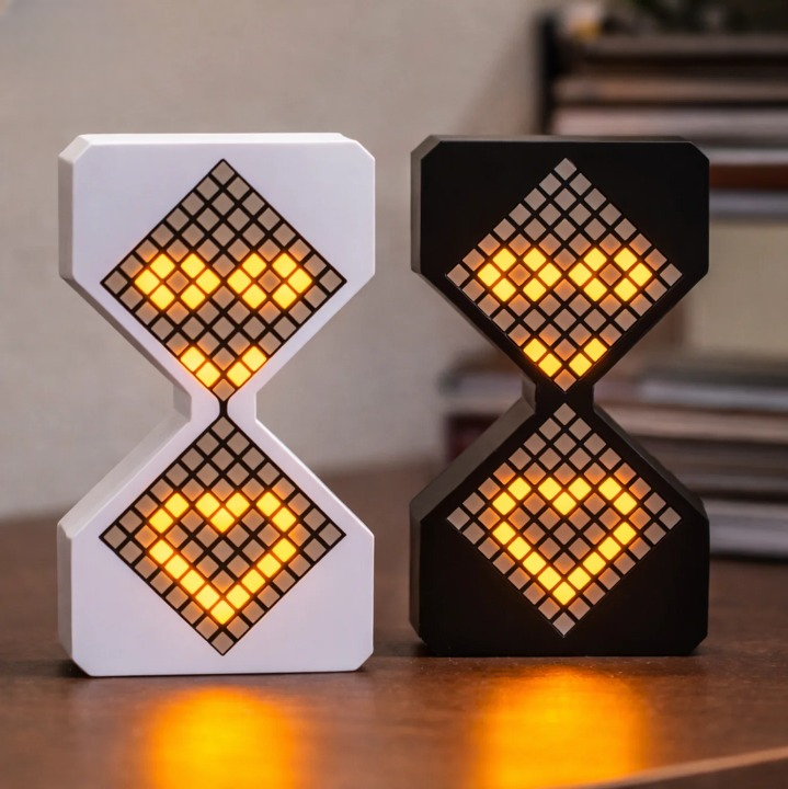 Timer LED | Visualizzazione Rilassante | Controllo Flip con Sensore di Posizione | CalmTick