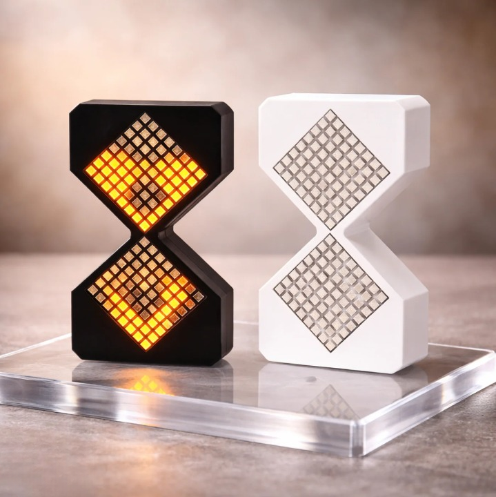 Timer LED | Visualizzazione Rilassante | Controllo Flip con Sensore di Posizione | CalmTick