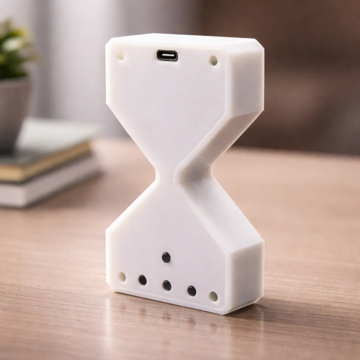 Timer LED | Visualizzazione Rilassante | Controllo Flip con Sensore di Posizione | CalmTick