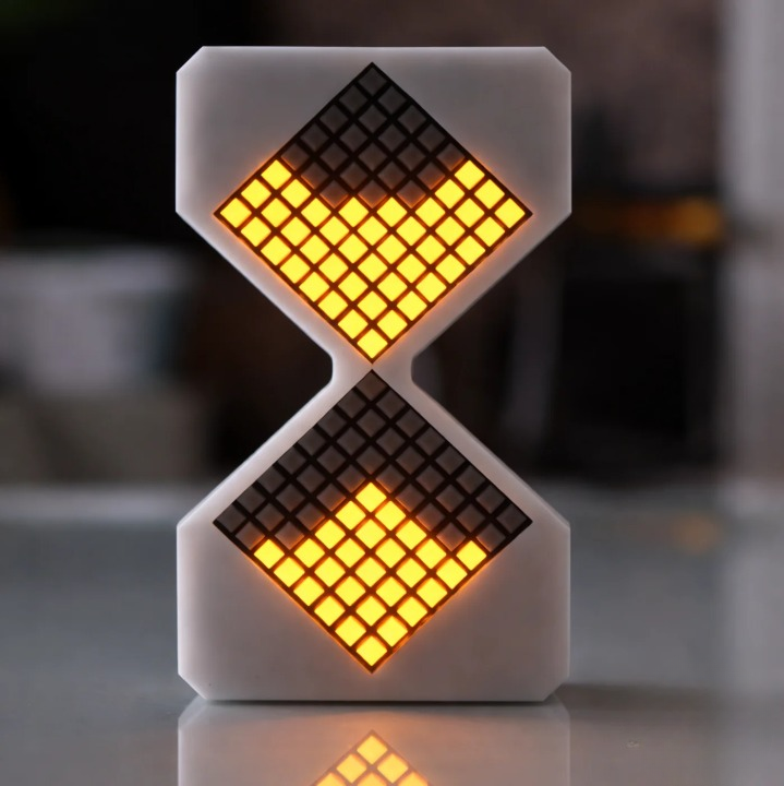 Timer LED | Visualizzazione Rilassante | Controllo Flip con Sensore di Posizione | CalmTick