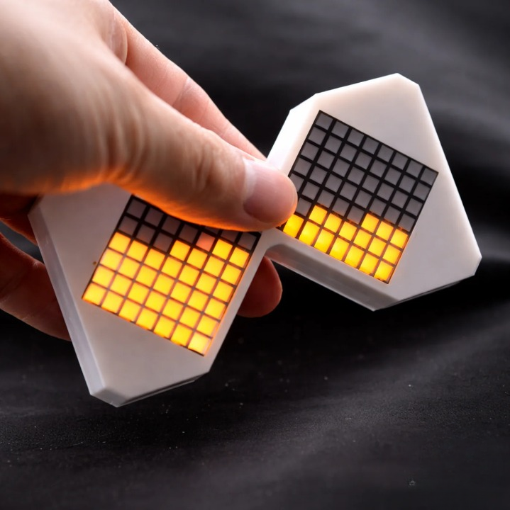 Timer LED | Visualizzazione Rilassante | Controllo Flip con Sensore di Posizione | CalmTick