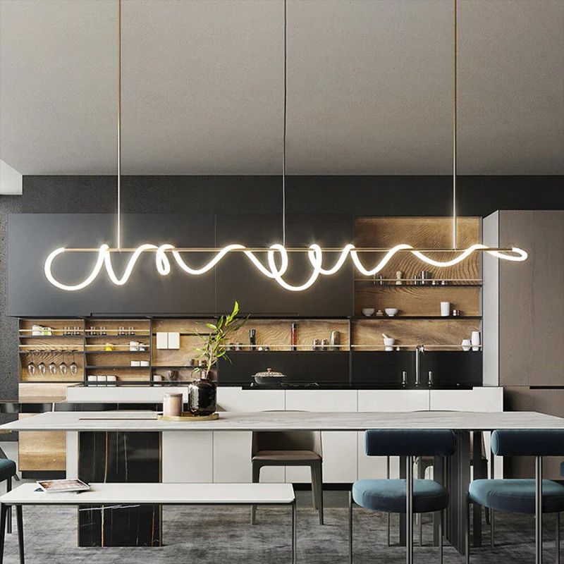 Luce di Design che Crea un'Atmosfera Unica