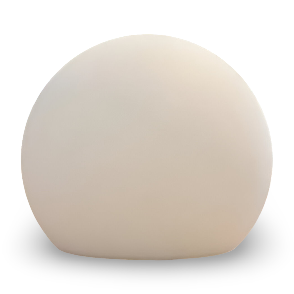 Thessara - Lampada da Tavolo LED con Cambio Colore Dinamico a Forma di Sfera