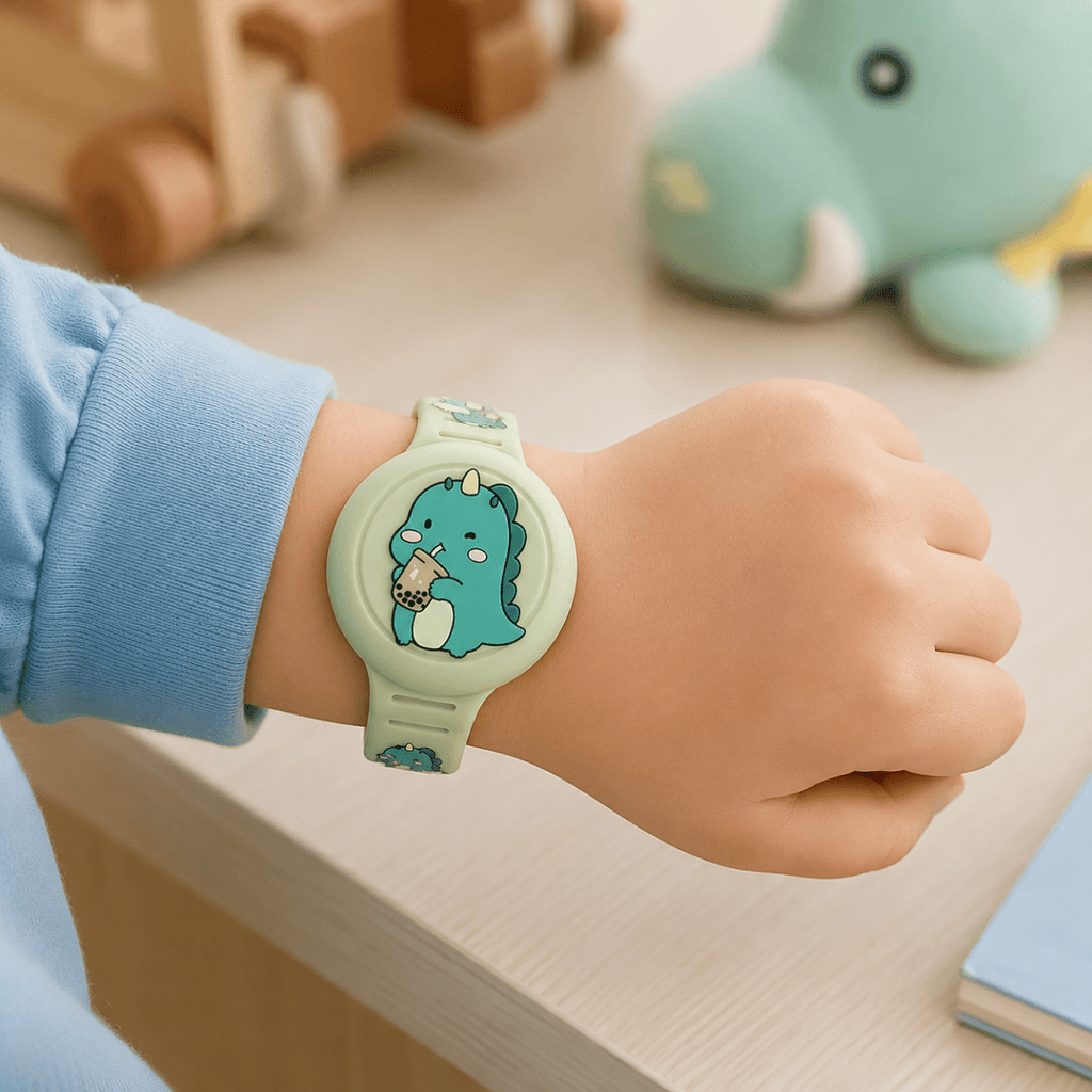 LITTLELOCATE – Braccialetto GPS colorato per bambini con bracciale regolabile e comodo