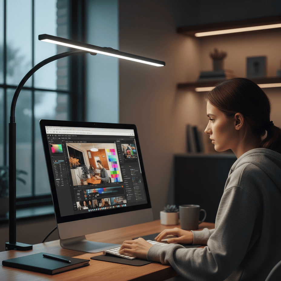 Lampada da scrivania per architetti con 25 modalità e illuminazione dimmerabile