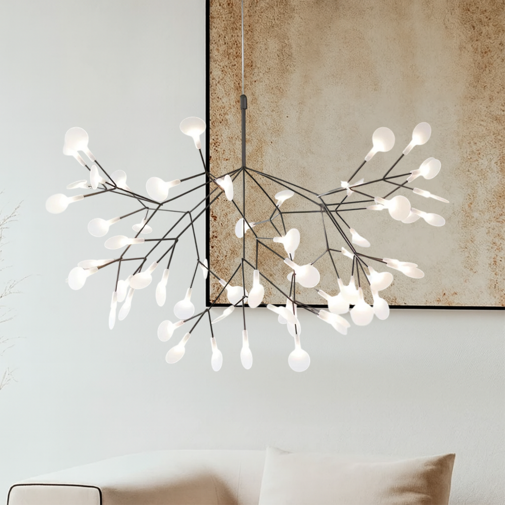 Lampada a Sospensione Firefly con Sospensione Regolabile e LED – Illuminazione Moderna per Soggiorno e Sala da Pranzo