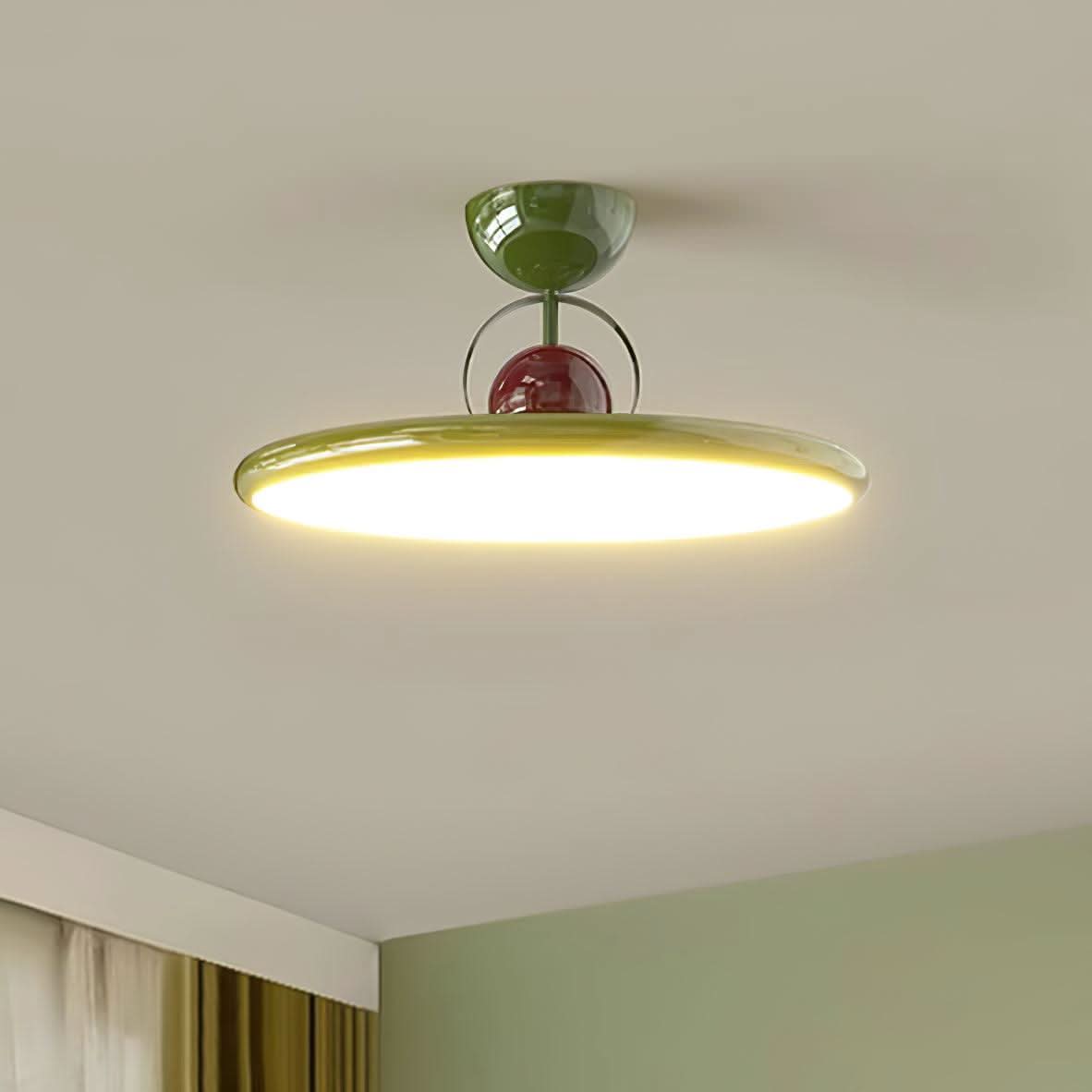 Lampada da soffitto Laetizia in acrilico moderno con LED
