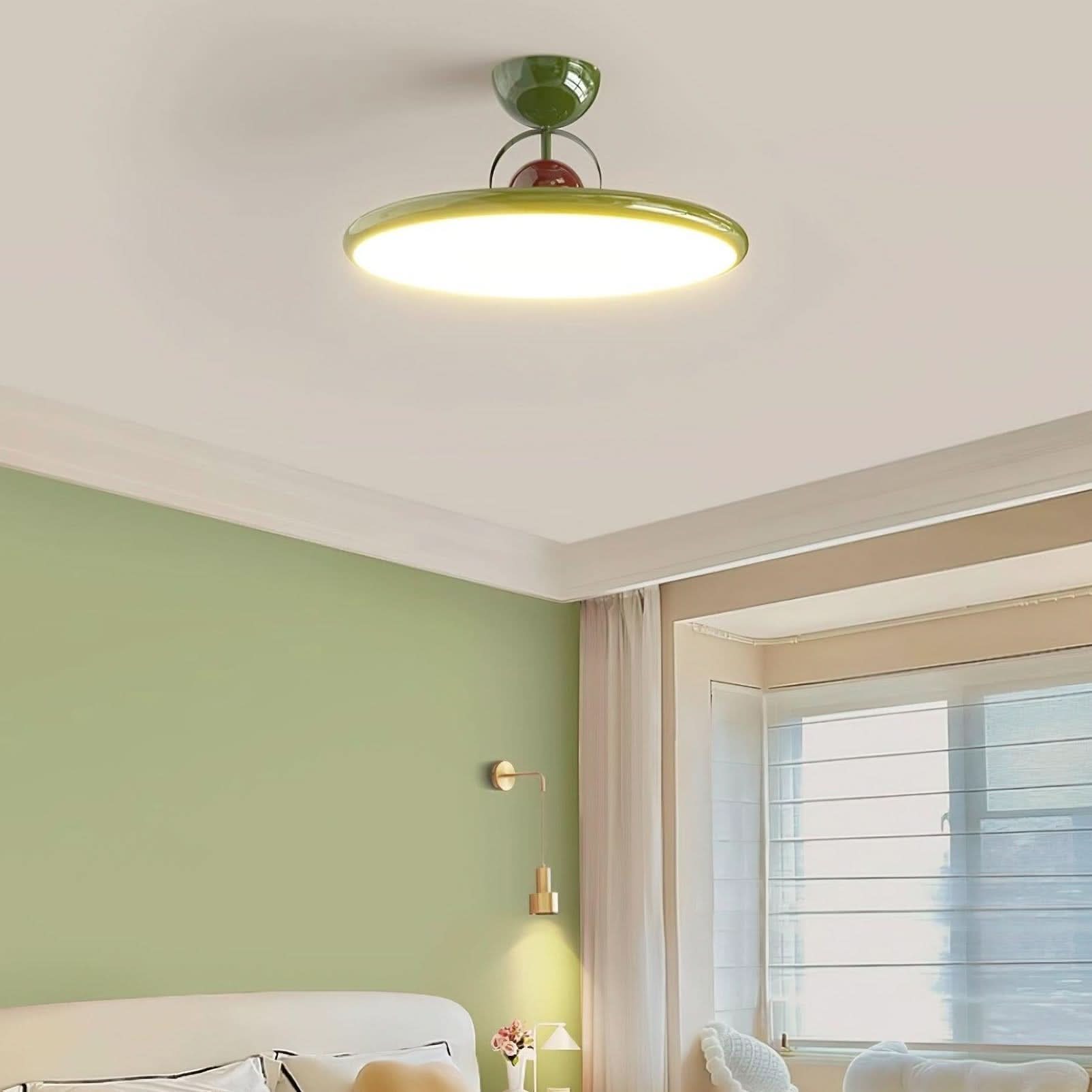 Lampada da soffitto Laetizia in acrilico moderno con LED