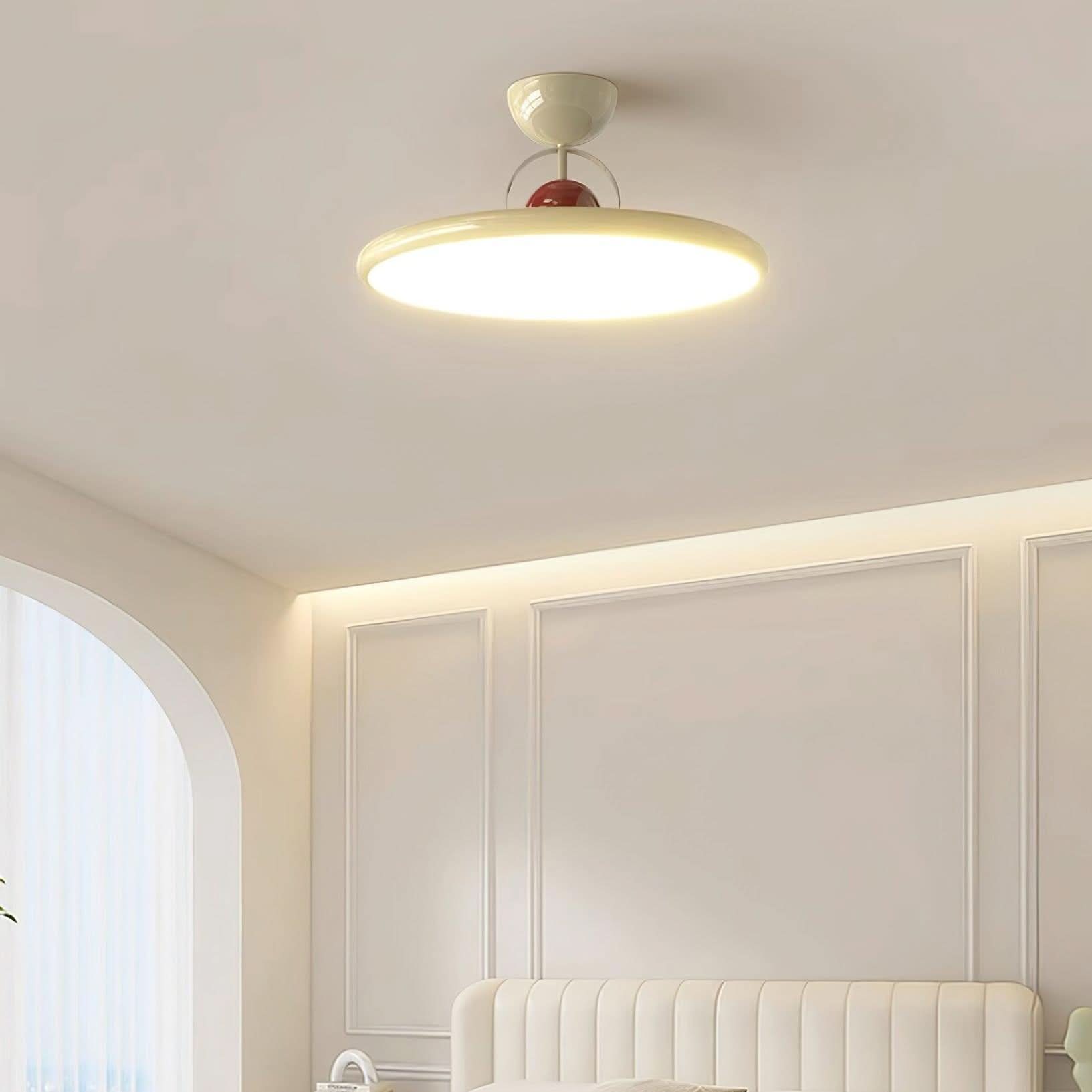 Lampada da soffitto Laetizia in acrilico moderno con LED