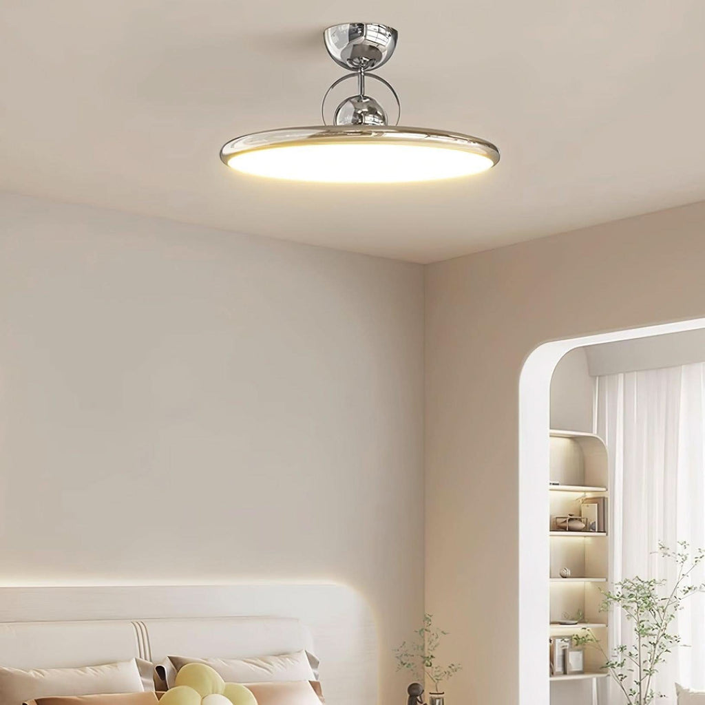 Lampada da soffitto Laetizia in acrilico moderno con LED