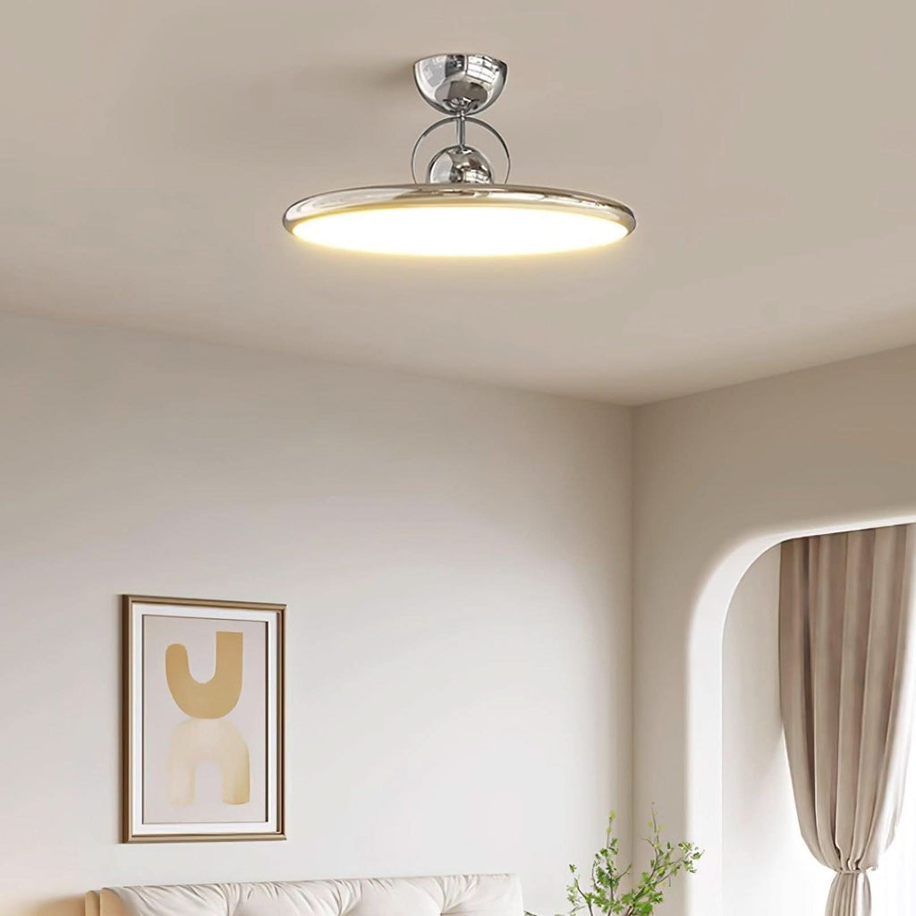 Lampada da soffitto Laetizia in acrilico moderno con LED