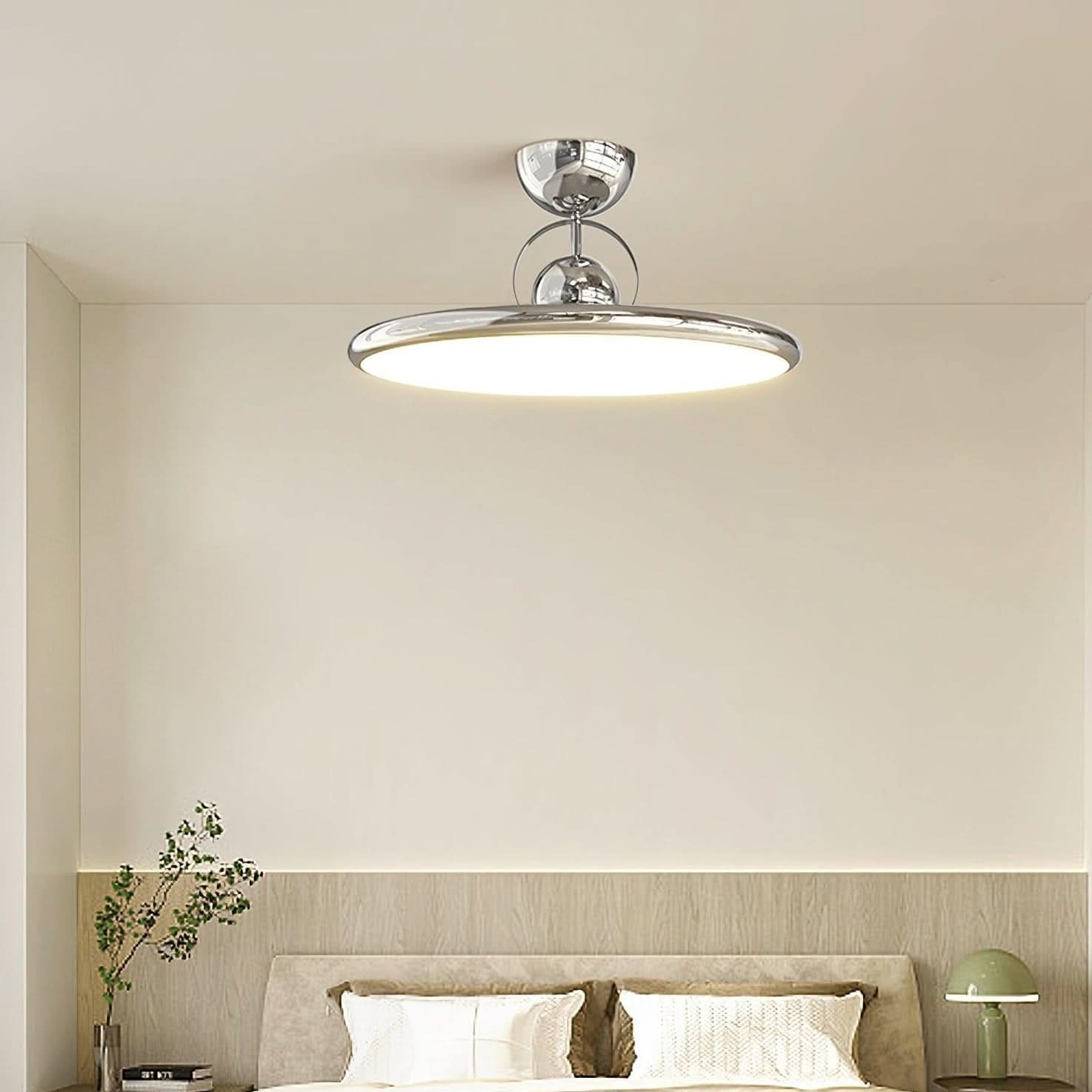 Lampada da soffitto Laetizia in acrilico moderno con LED