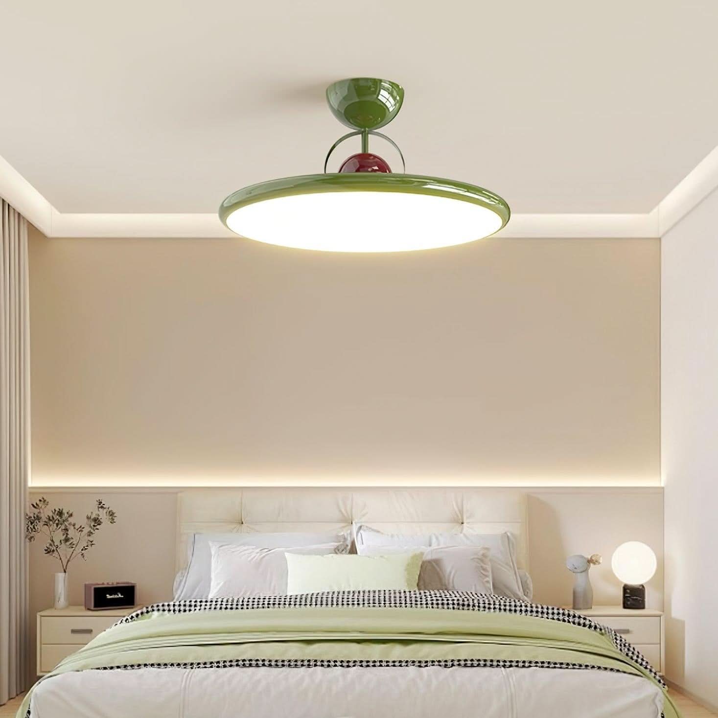 Lampada da soffitto Laetizia in acrilico moderno con LED