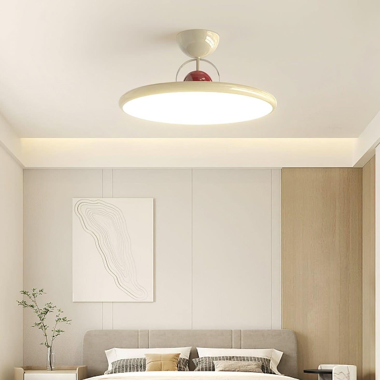 Lampada da soffitto Laetizia in acrilico moderno con LED