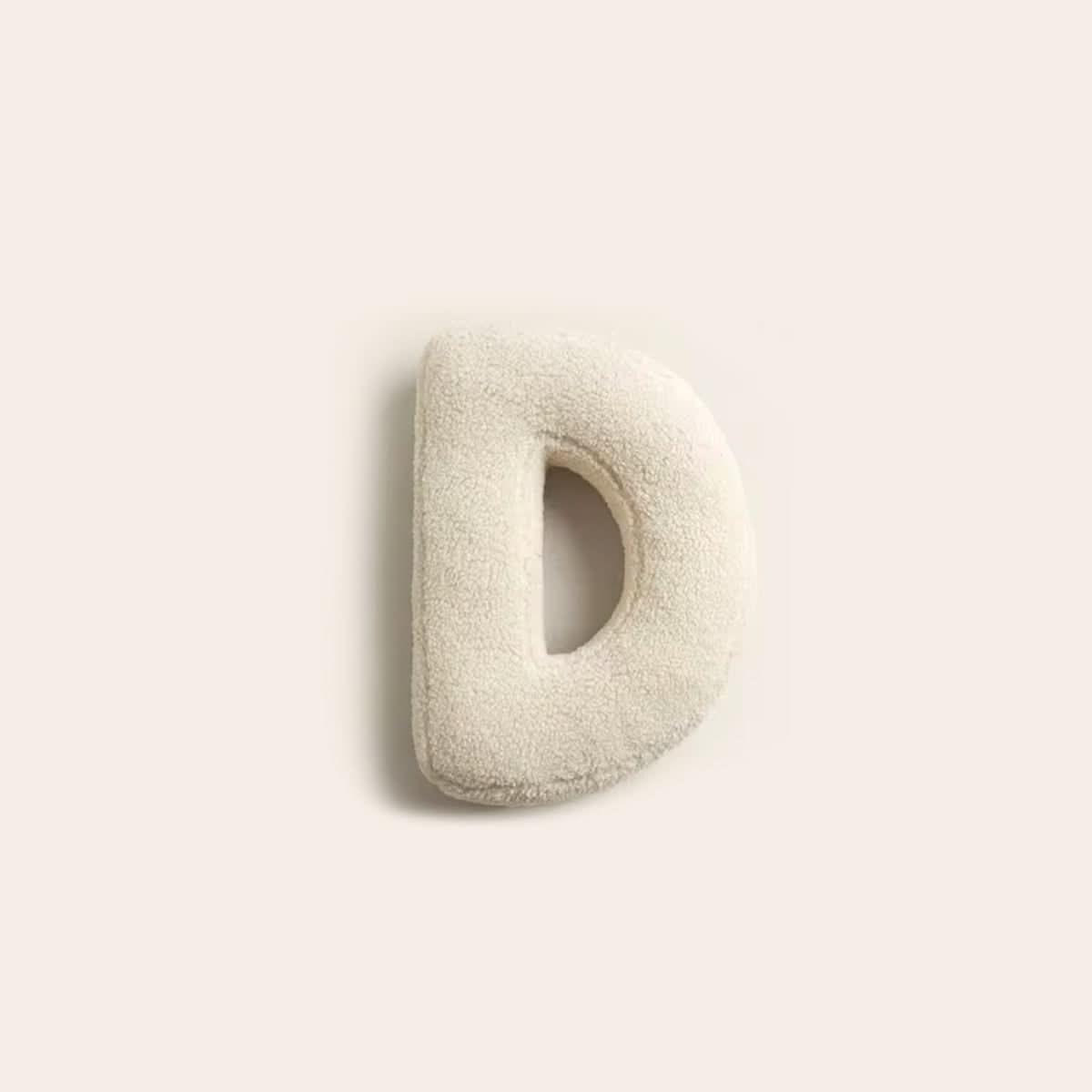 Cuscino Decorativo Lettera Personalizzato per Divano