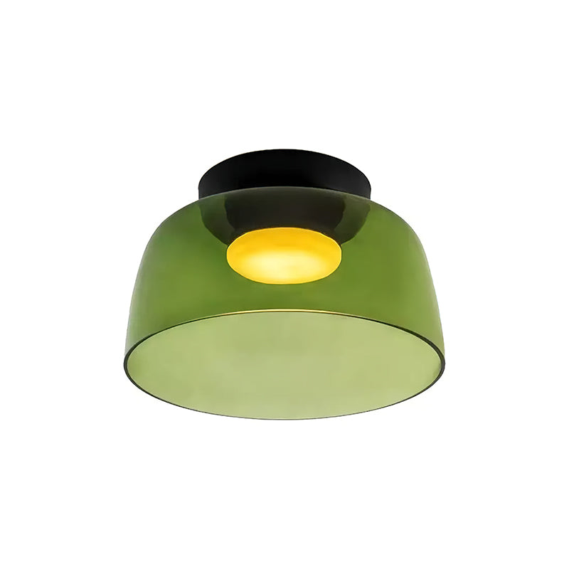 Vessaya | Lampada a soffitto in vetro stratificato moderno per camere da letto e soggiorni