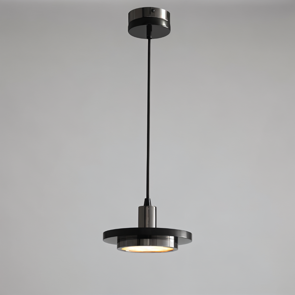 Moduno – Lampada a Sospensione Moderna in Metallo con Design a Doppio Strato
