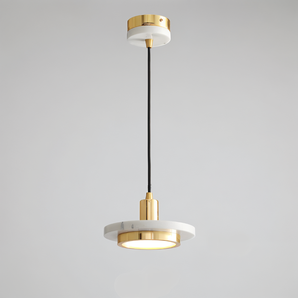Moduno – Lampada a Sospensione Moderna in Metallo con Design a Doppio Strato