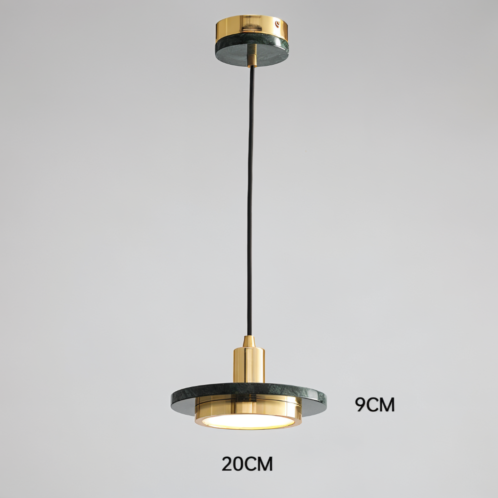 Moduno – Lampada a Sospensione Moderna in Metallo con Design a Doppio Strato