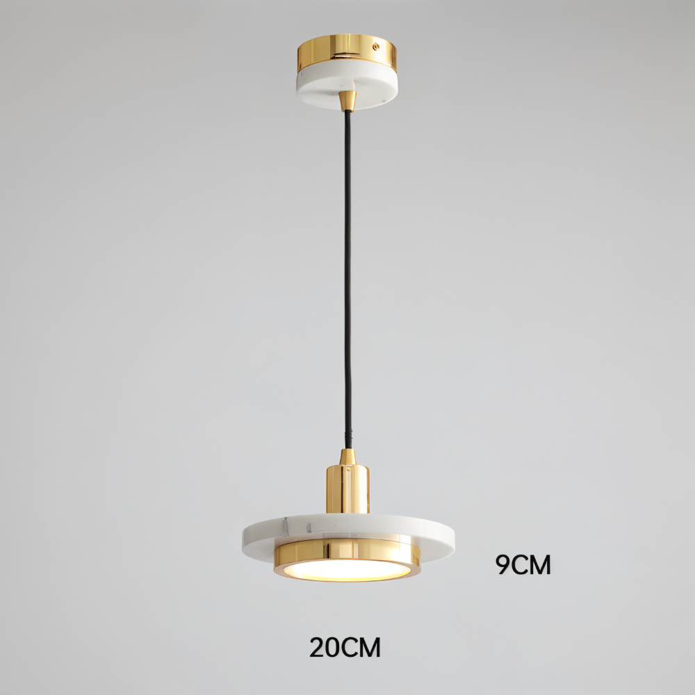 Moduno – Lampada a Sospensione Moderna in Metallo con Design a Doppio Strato