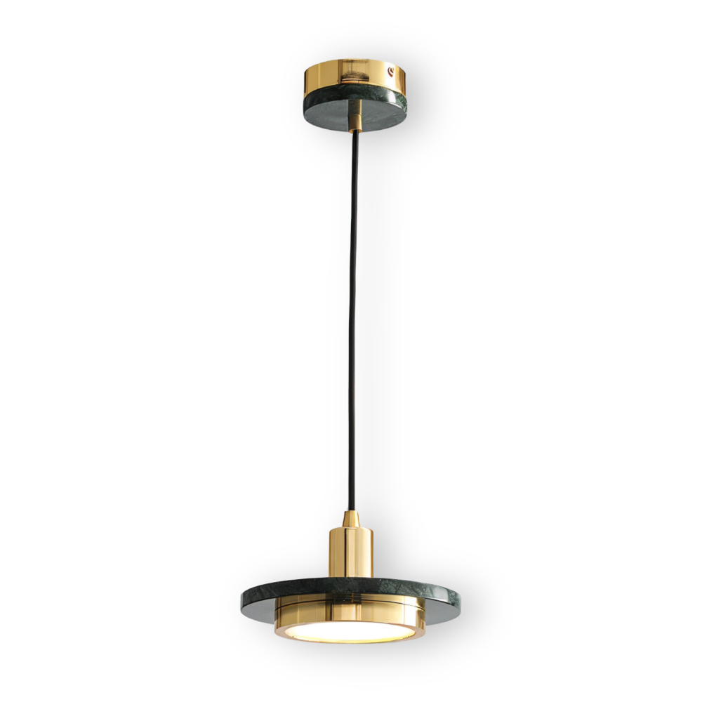 Moduno – Lampada a Sospensione Moderna in Metallo con Design a Doppio Strato