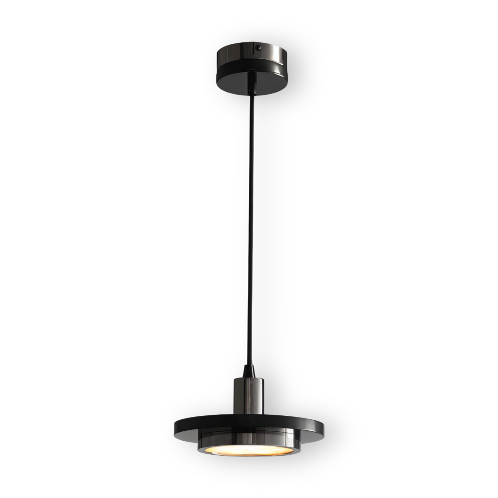 Moduno – Lampada a Sospensione Moderna in Metallo con Design a Doppio Strato