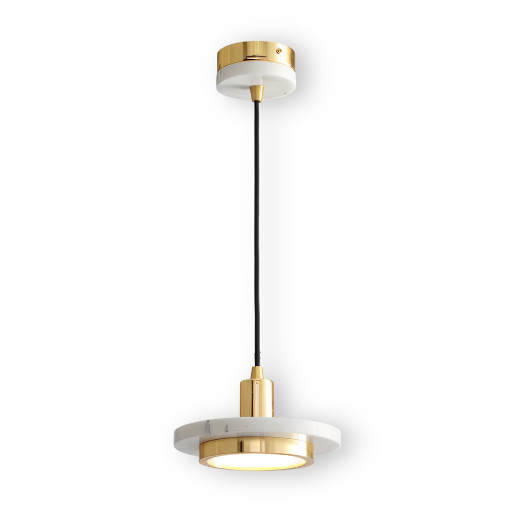 Moduno – Lampada a Sospensione Moderna in Metallo con Design a Doppio Strato