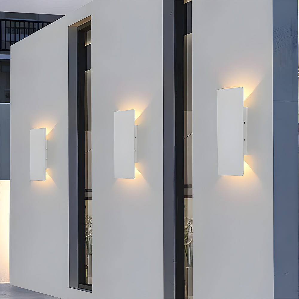 Selvik | Moderno Applique da Esterno in Alluminio con Classe di Protezione IP65 in Quattro Lunghezze per Giardino, Patio e Vialetto