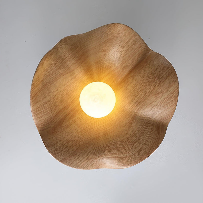 Lampada da Soffitto in Legno Elegante Ispirata allo Stile Scandinavo