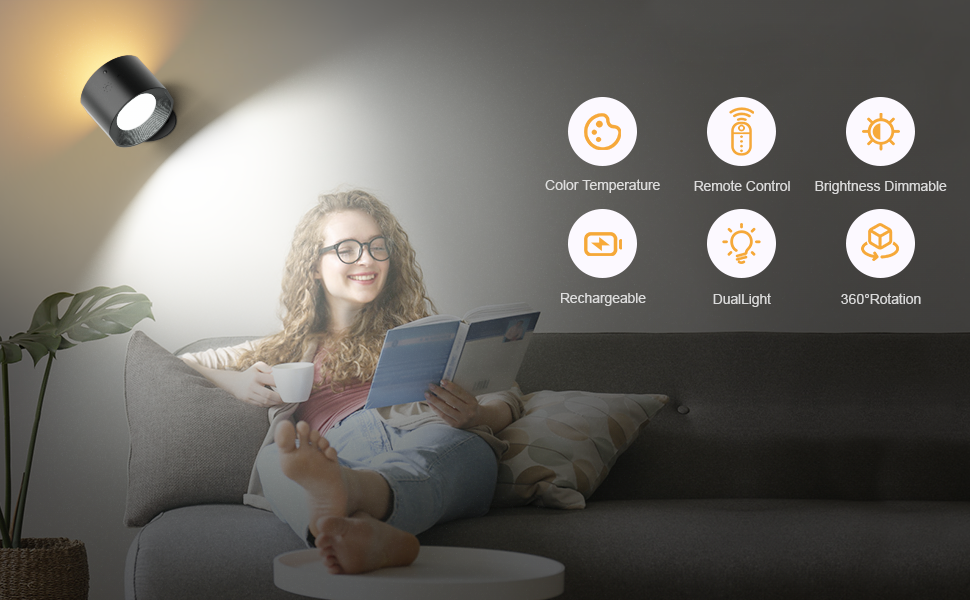 InstaBright®  -  Illuminazione Ambientale Senza Fili