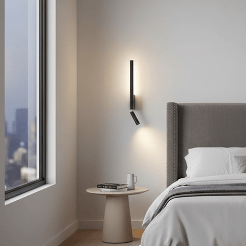 ZENLUME – Applique minimalista con illuminazione LED bianca calda e rilassante