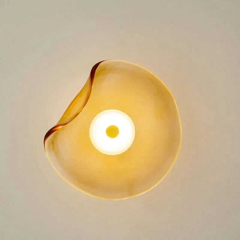 Applique da Parete in Vetro LED Moderno