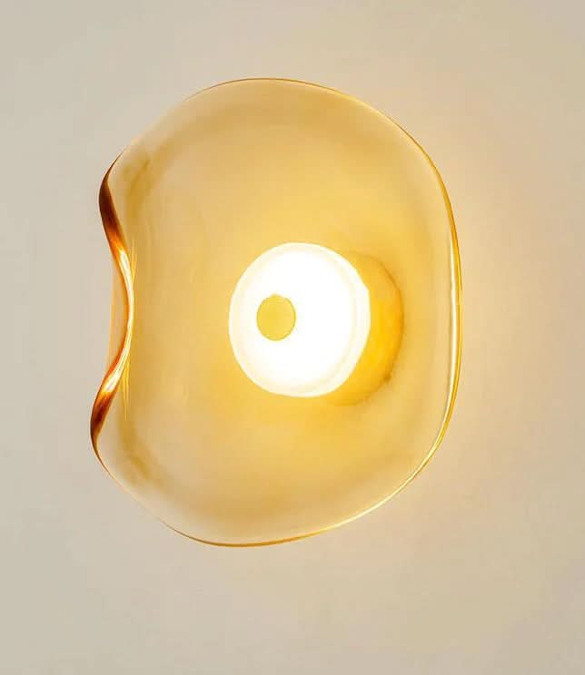 Applique da Parete in Vetro LED Moderno