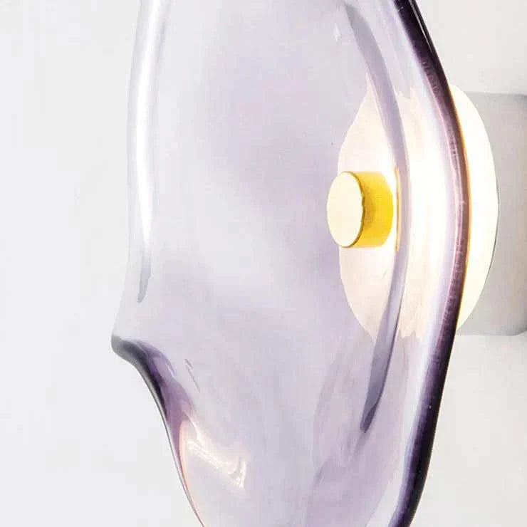 Applique da Parete in Vetro LED Moderno